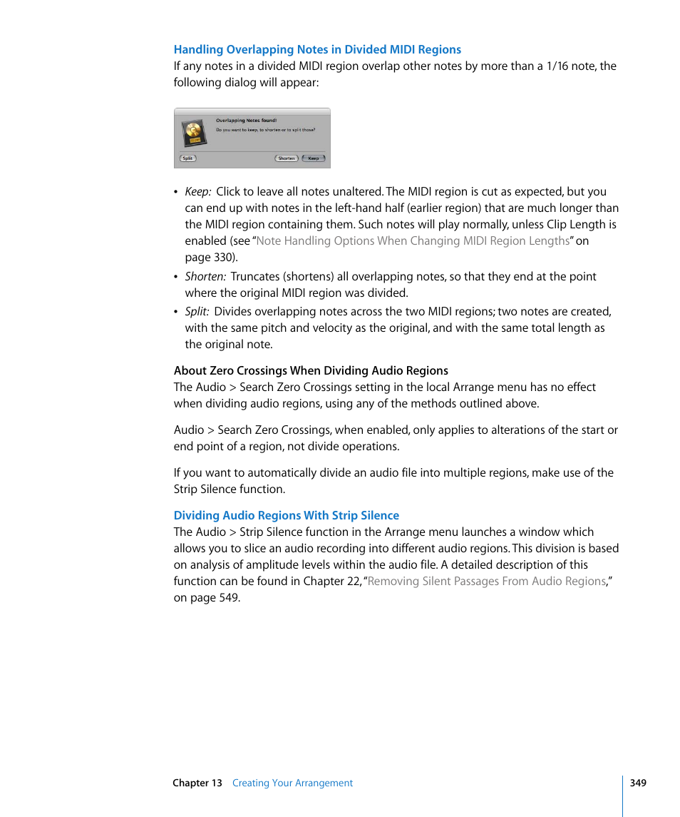 Apple Logic Express 8 User Manual | Page 349 / 1055