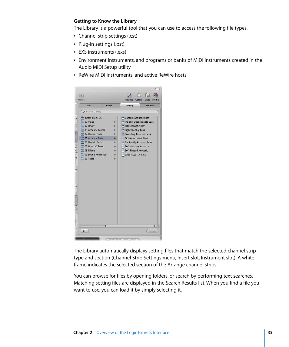 Apple Logic Express 8 User Manual | Page 35 / 1055