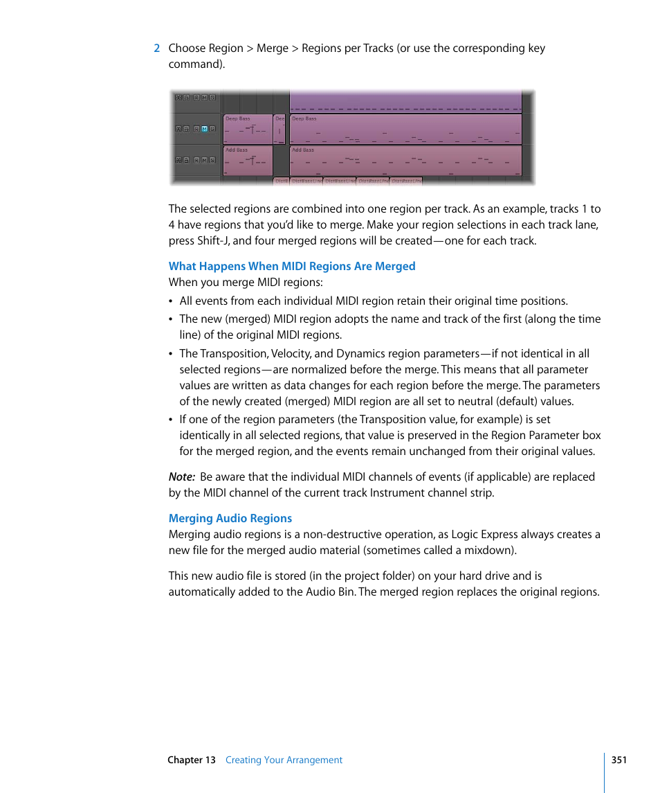 Apple Logic Express 8 User Manual | Page 351 / 1055
