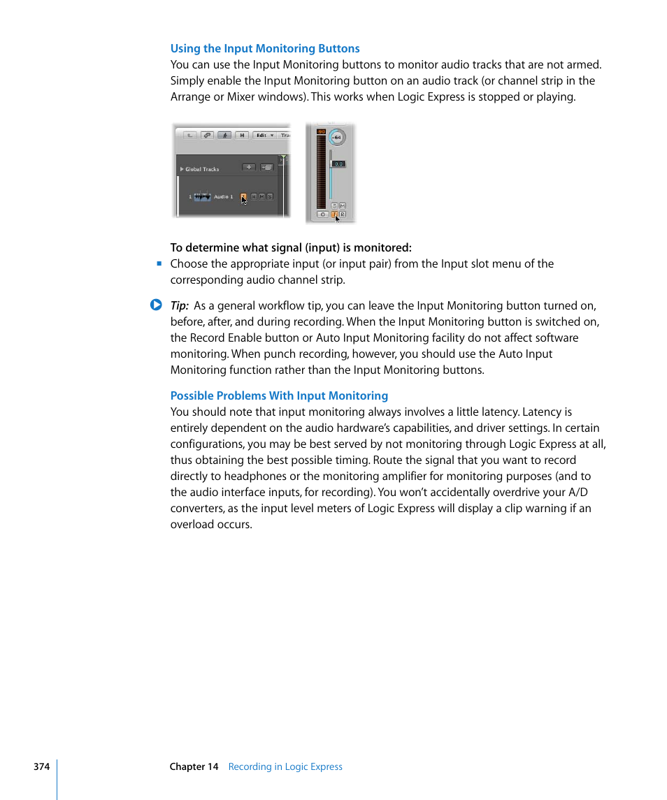 Apple Logic Express 8 User Manual | Page 374 / 1055