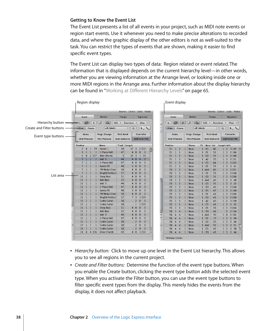 Apple Logic Express 8 User Manual | Page 38 / 1055