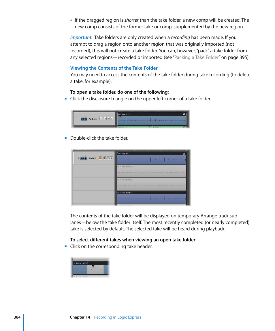 Apple Logic Express 8 User Manual | Page 384 / 1055