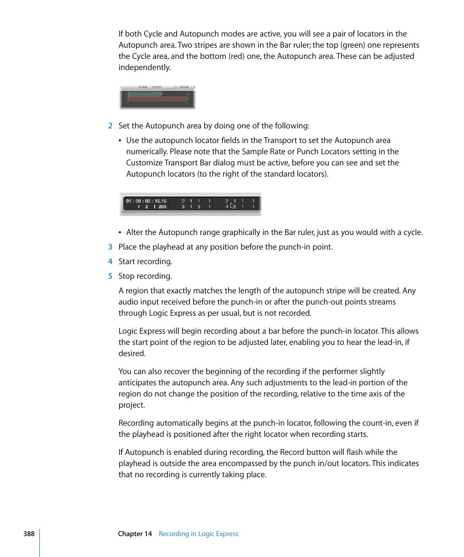 Apple Logic Express 8 User Manual | Page 388 / 1055