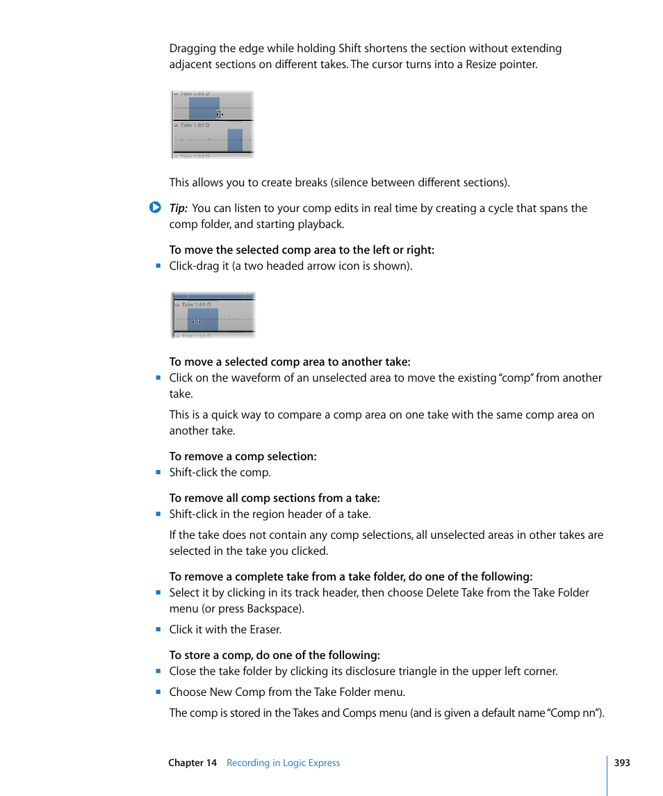 Apple Logic Express 8 User Manual | Page 393 / 1055