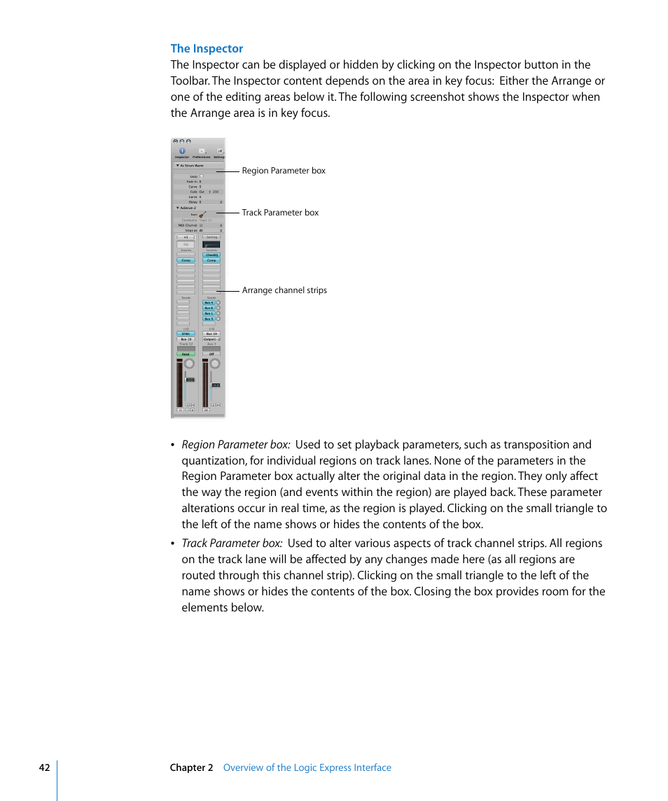 Apple Logic Express 8 User Manual | Page 42 / 1055