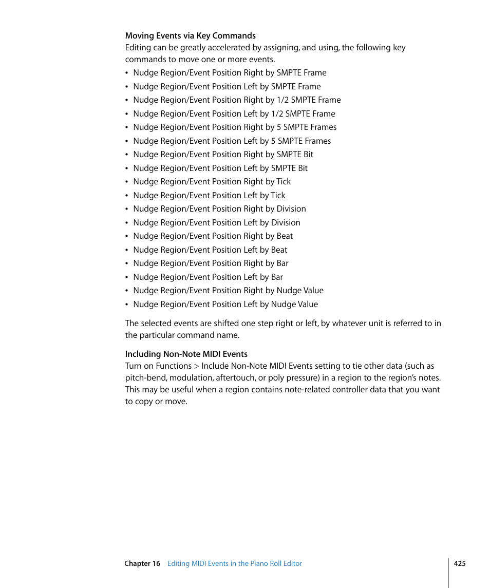 Apple Logic Express 8 User Manual | Page 425 / 1055