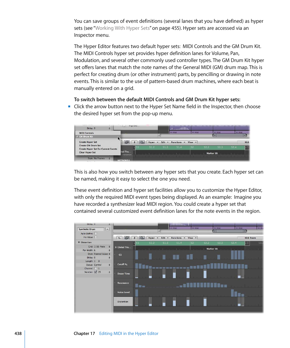 Apple Logic Express 8 User Manual | Page 438 / 1055