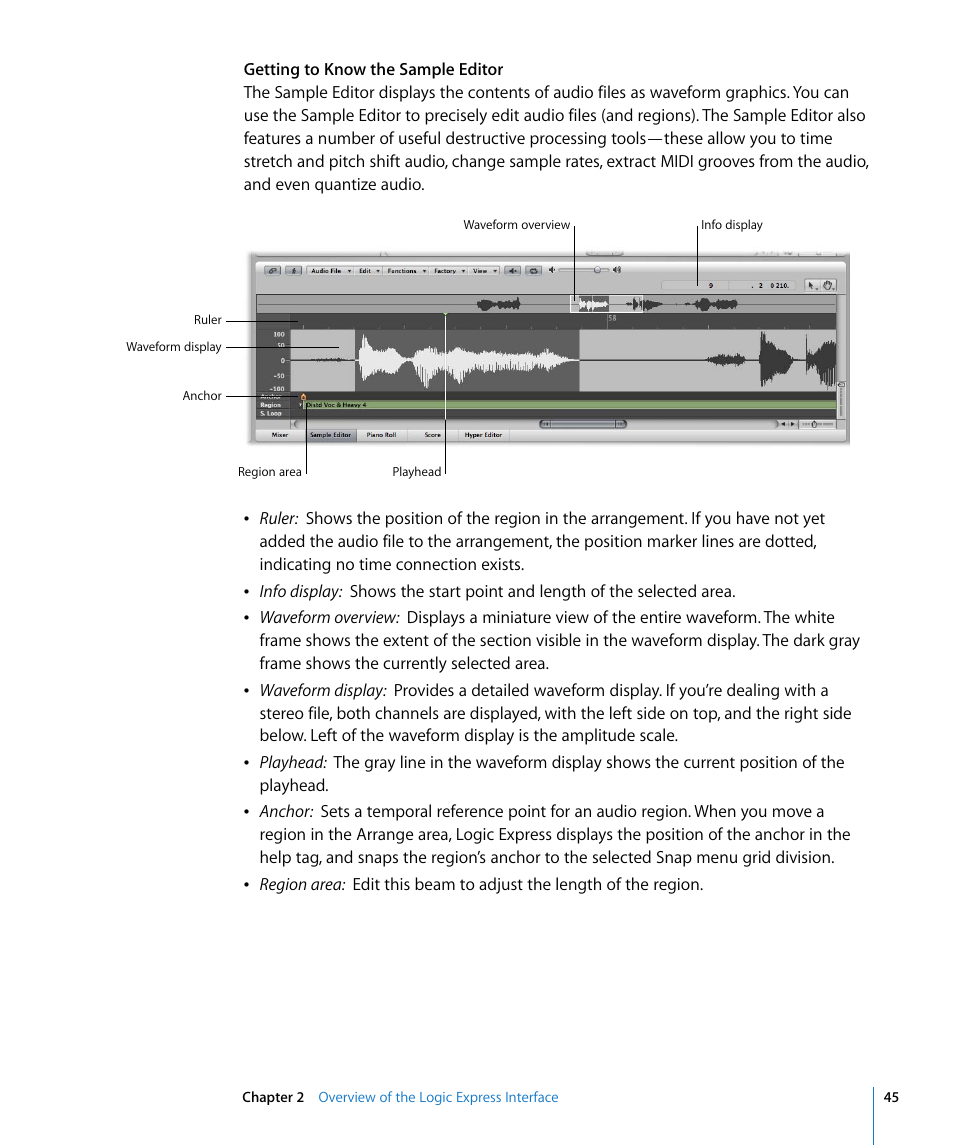 Apple Logic Express 8 User Manual | Page 45 / 1055
