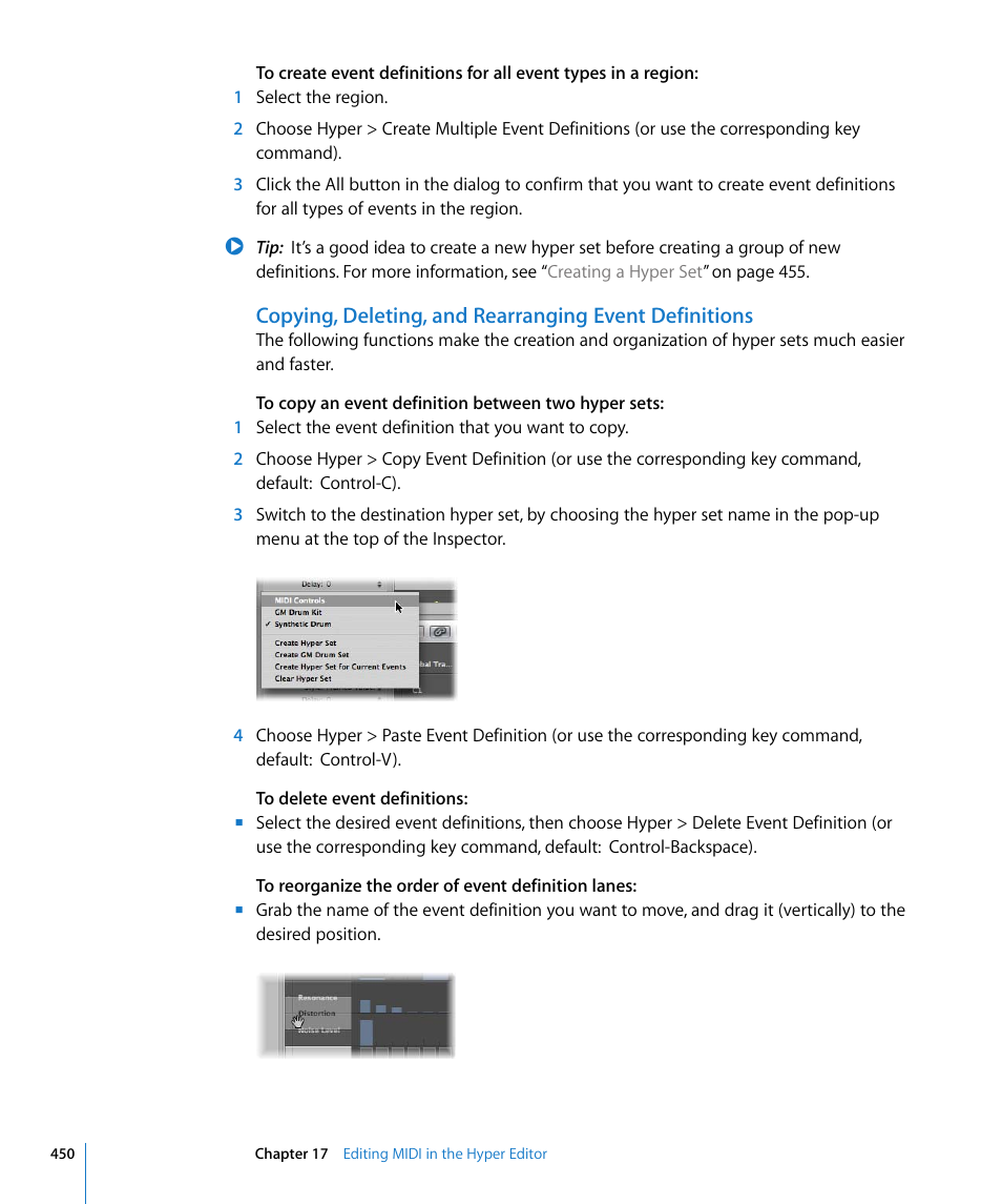 Apple Logic Express 8 User Manual | Page 450 / 1055
