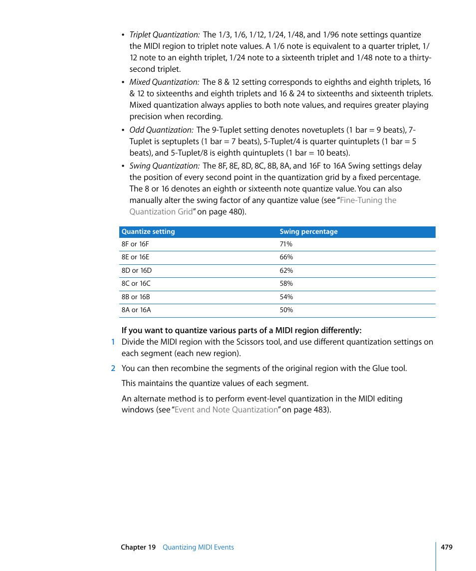 Apple Logic Express 8 User Manual | Page 479 / 1055