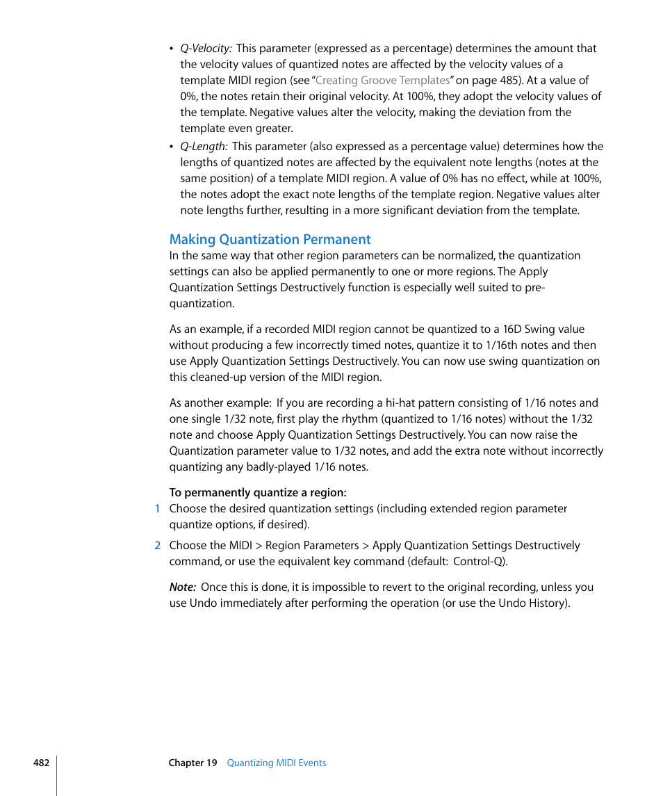 Making quantization permanent | Apple Logic Express 8 User Manual | Page 482 / 1055
