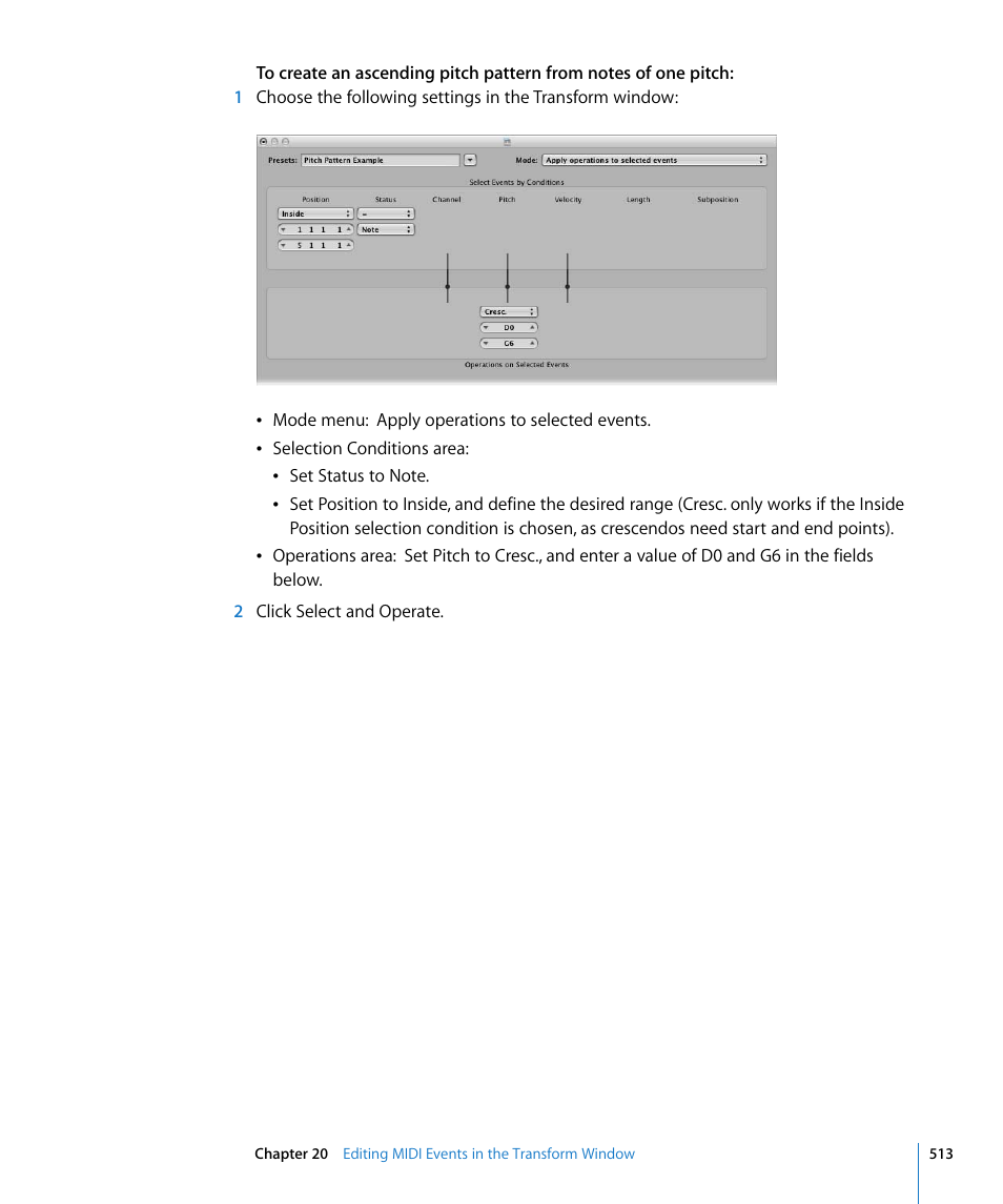 Apple Logic Express 8 User Manual | Page 513 / 1055
