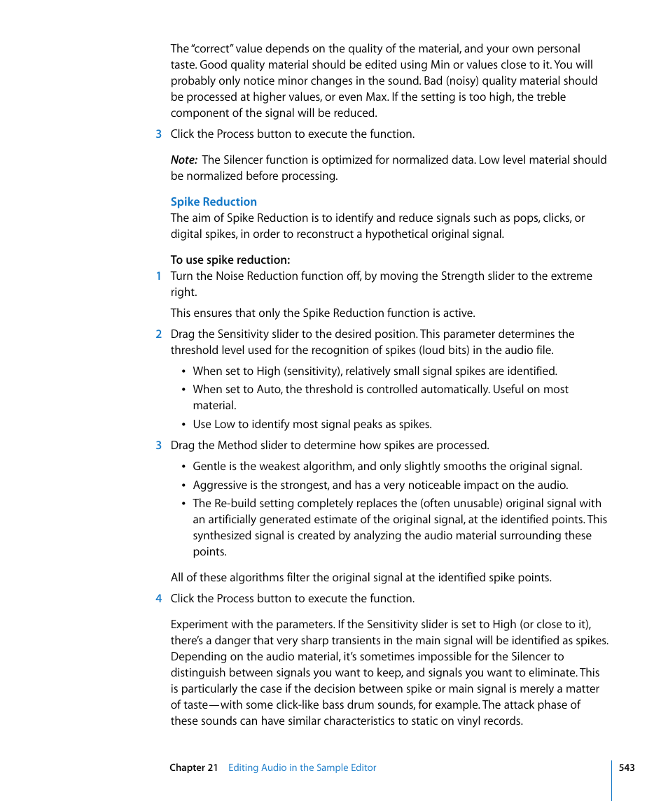 Apple Logic Express 8 User Manual | Page 543 / 1055