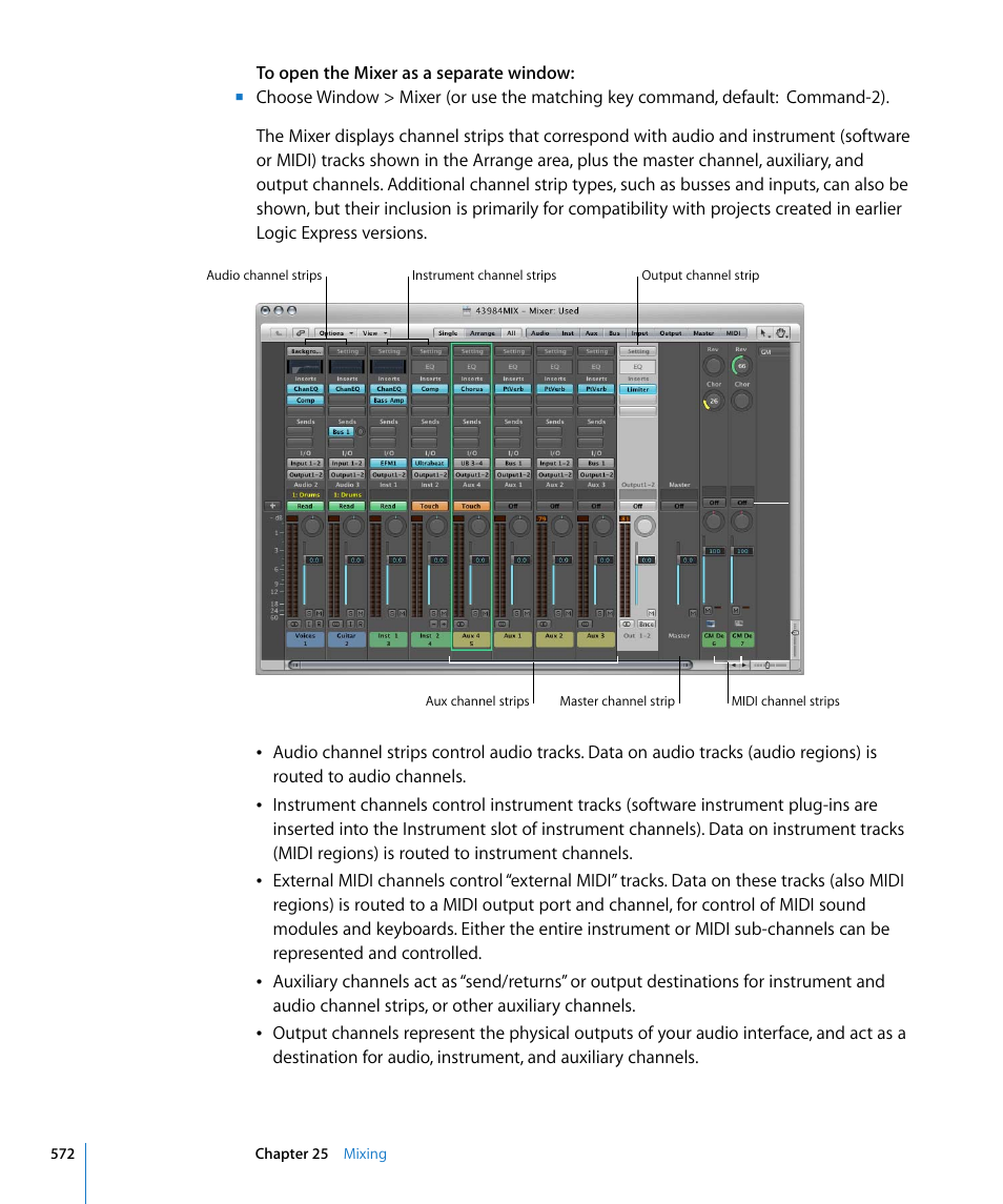 Apple Logic Express 8 User Manual | Page 572 / 1055