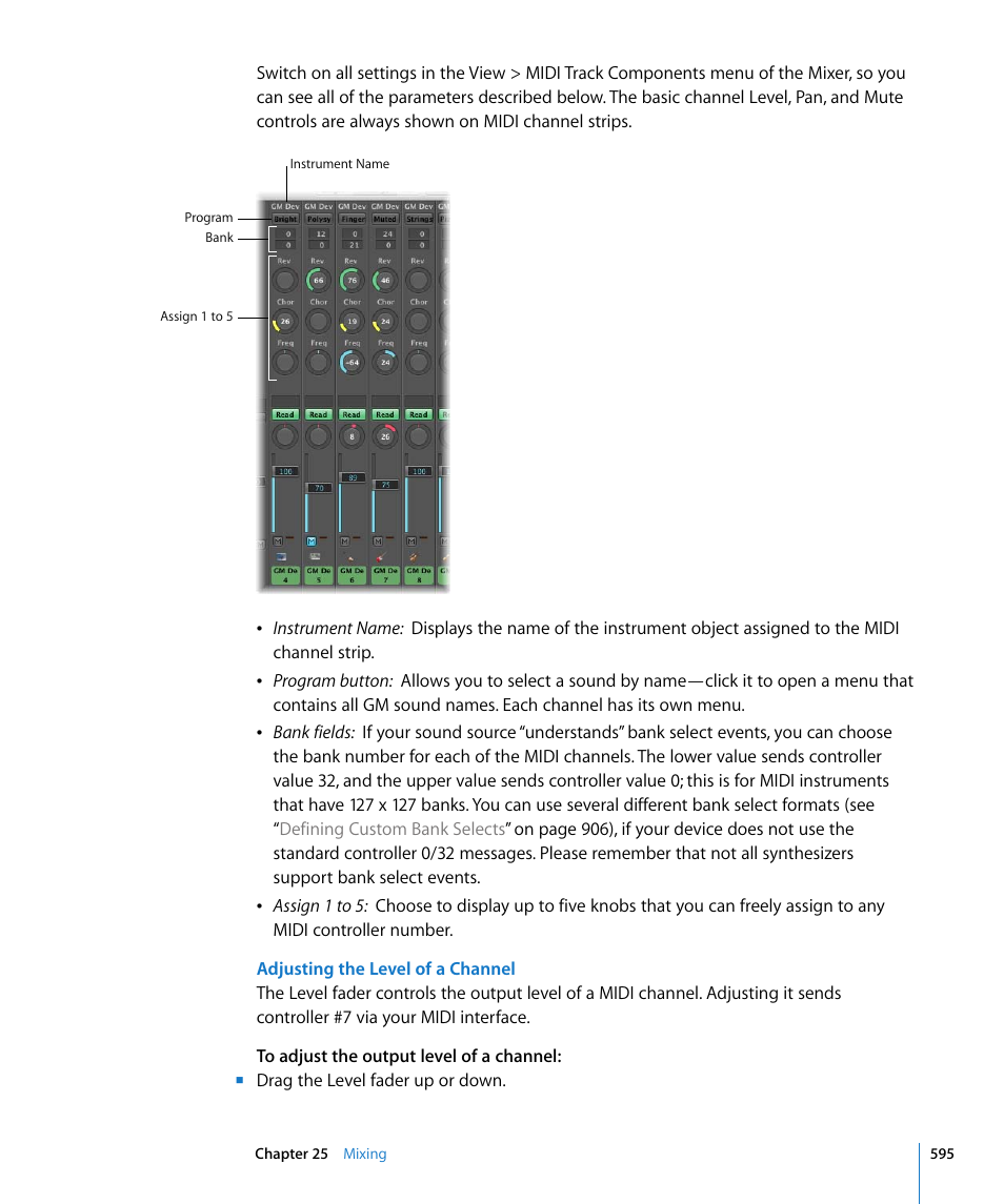 Apple Logic Express 8 User Manual | Page 595 / 1055