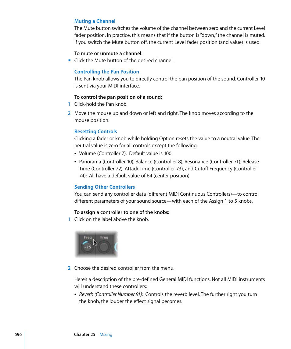 Apple Logic Express 8 User Manual | Page 596 / 1055