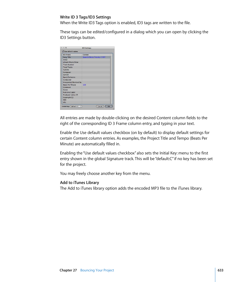Apple Logic Express 8 User Manual | Page 633 / 1055