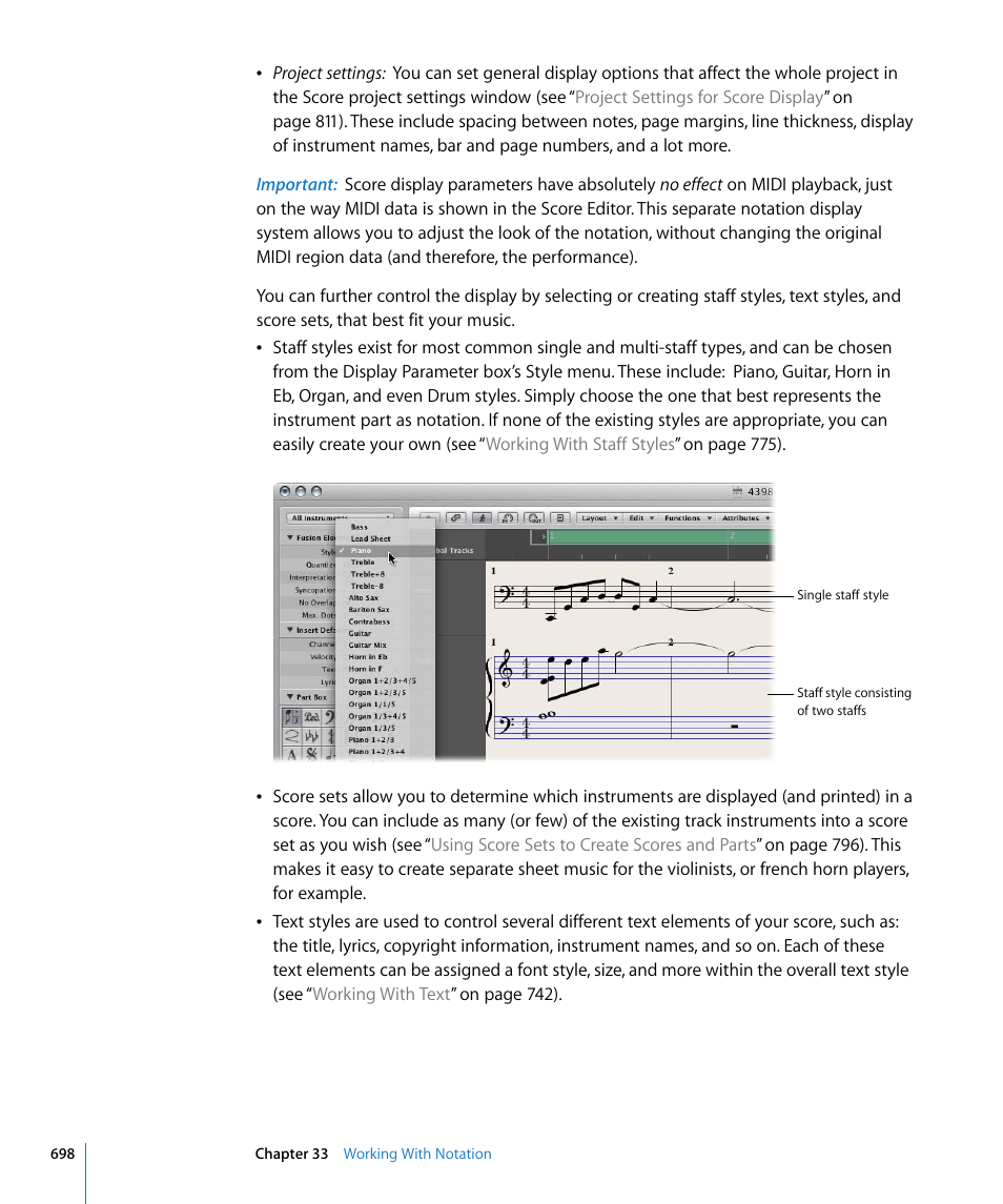 Apple Logic Express 8 User Manual | Page 698 / 1055
