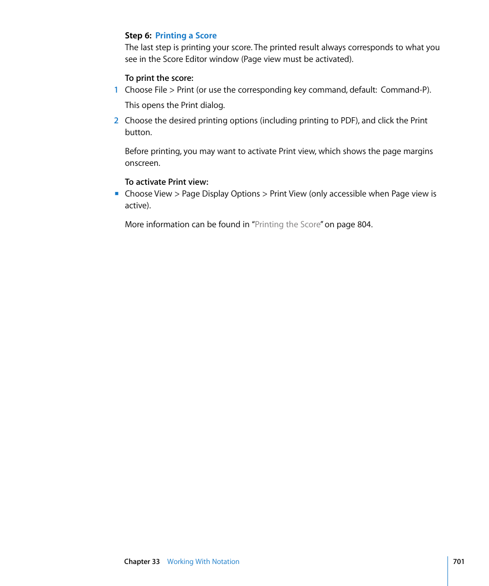Apple Logic Express 8 User Manual | Page 701 / 1055
