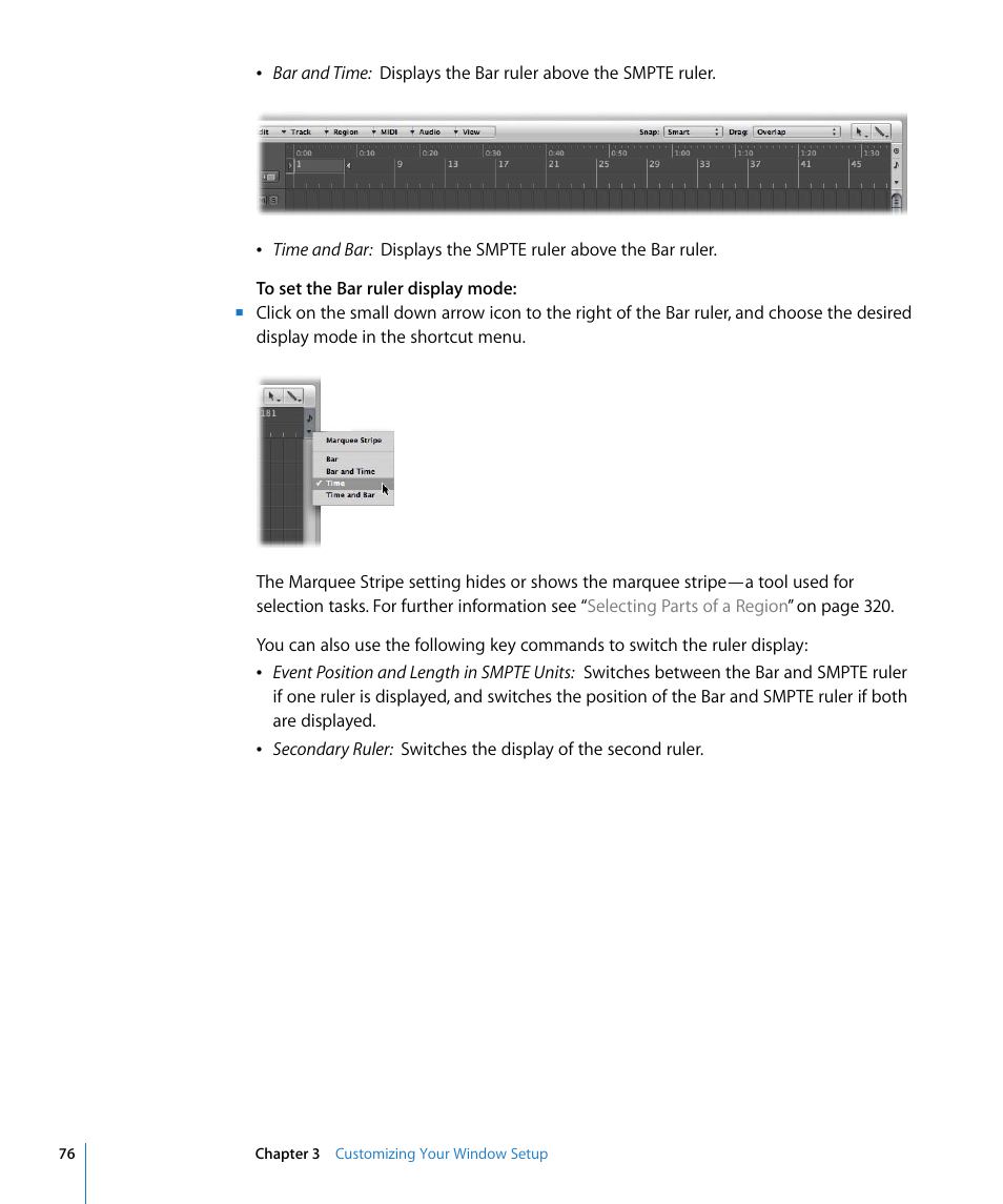 Apple Logic Express 8 User Manual | Page 76 / 1055