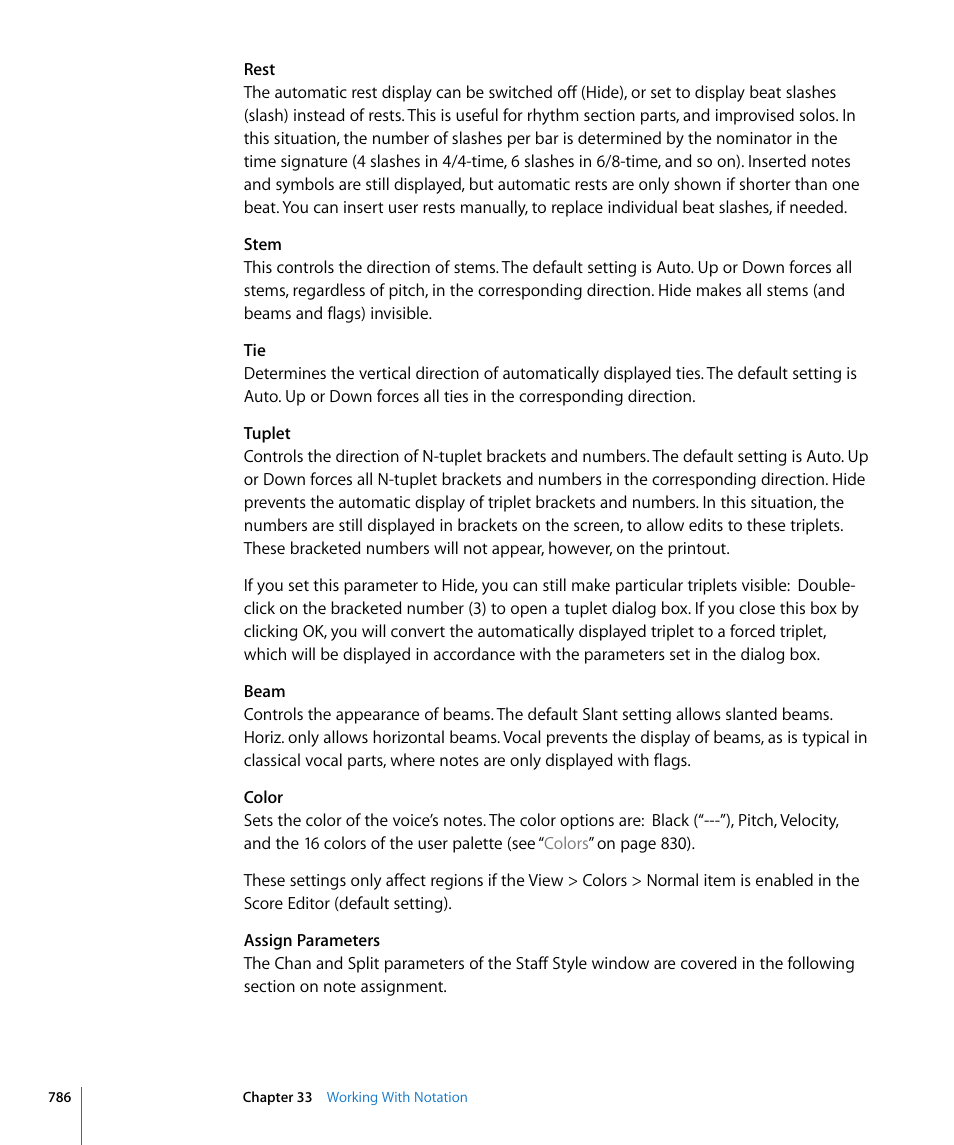 Apple Logic Express 8 User Manual | Page 786 / 1055