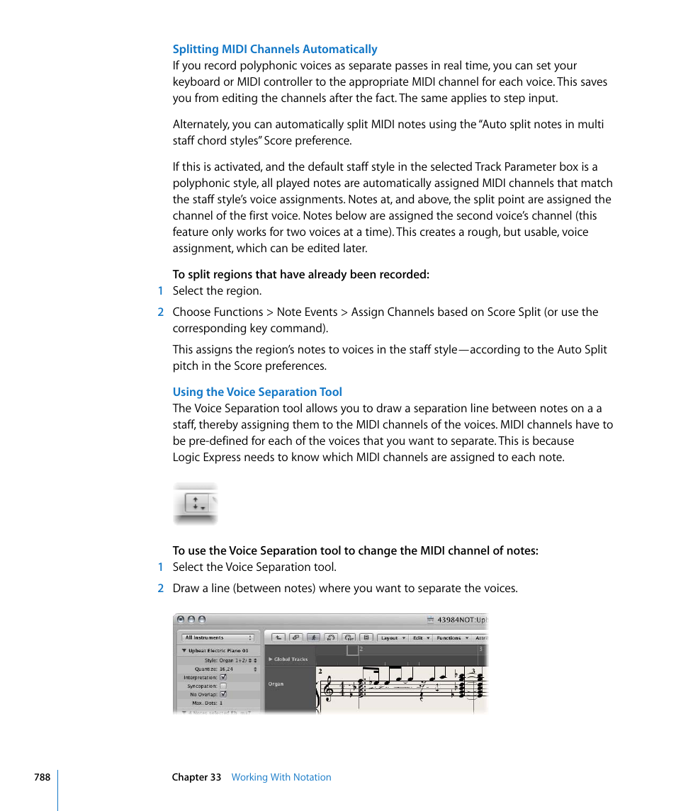 Apple Logic Express 8 User Manual | Page 788 / 1055