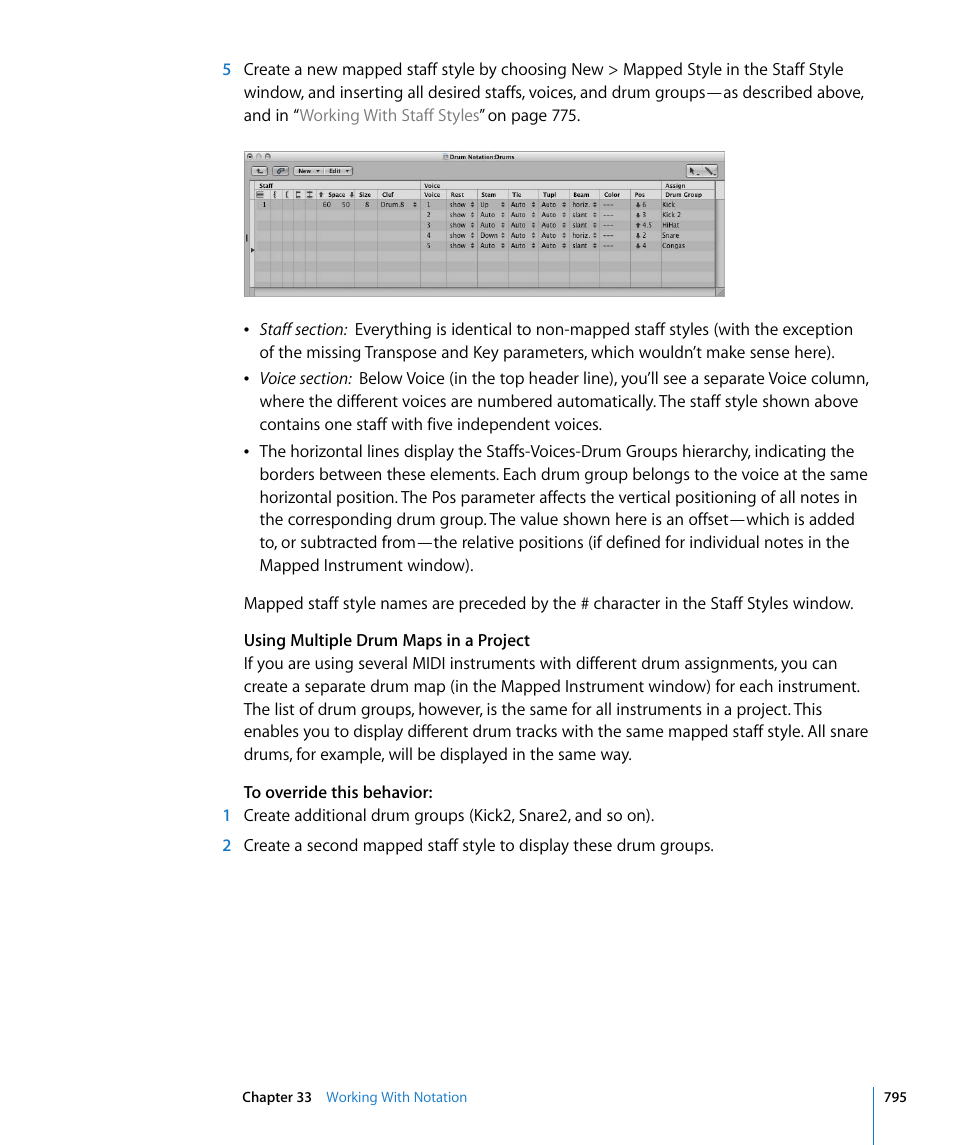 Apple Logic Express 8 User Manual | Page 795 / 1055