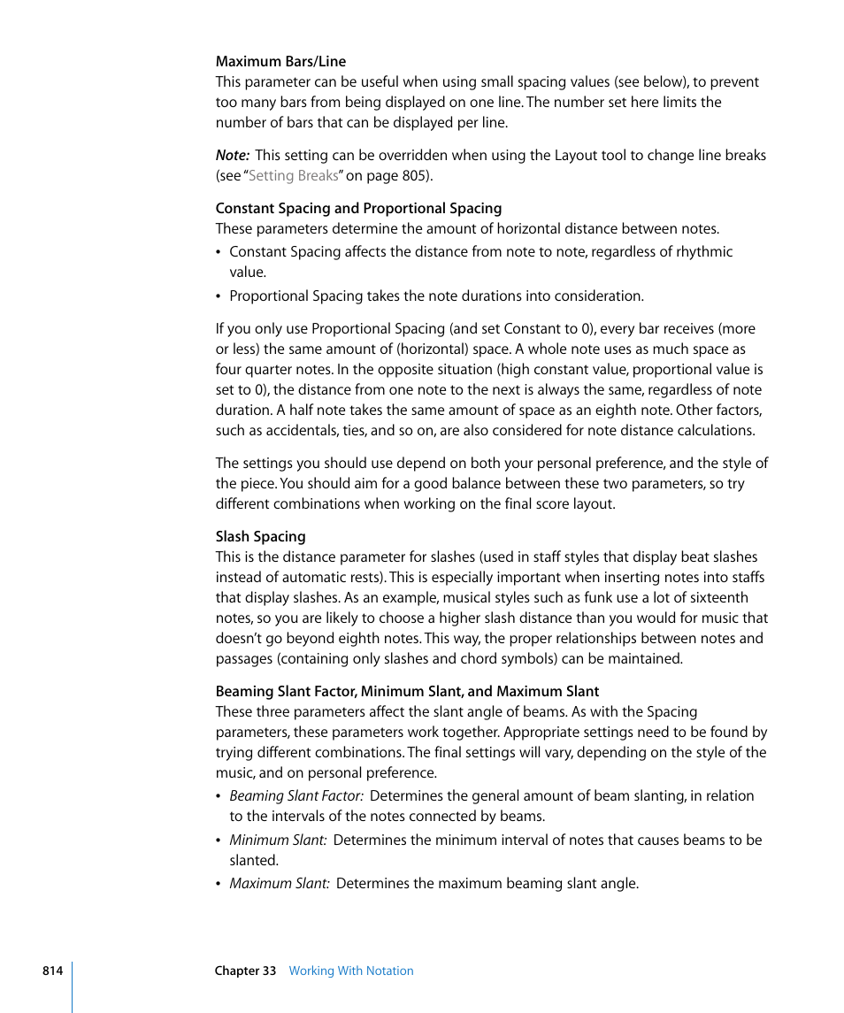 Apple Logic Express 8 User Manual | Page 814 / 1055