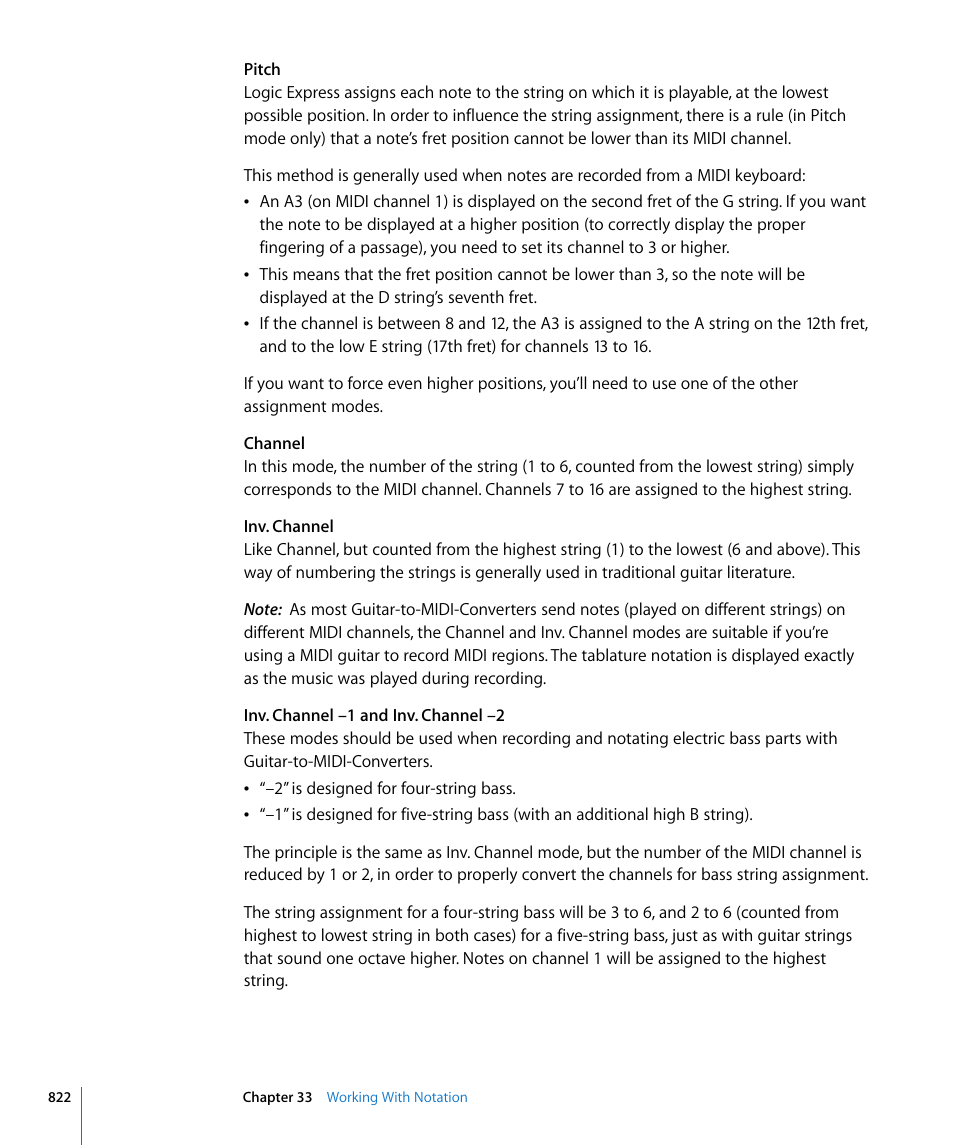 Apple Logic Express 8 User Manual | Page 822 / 1055
