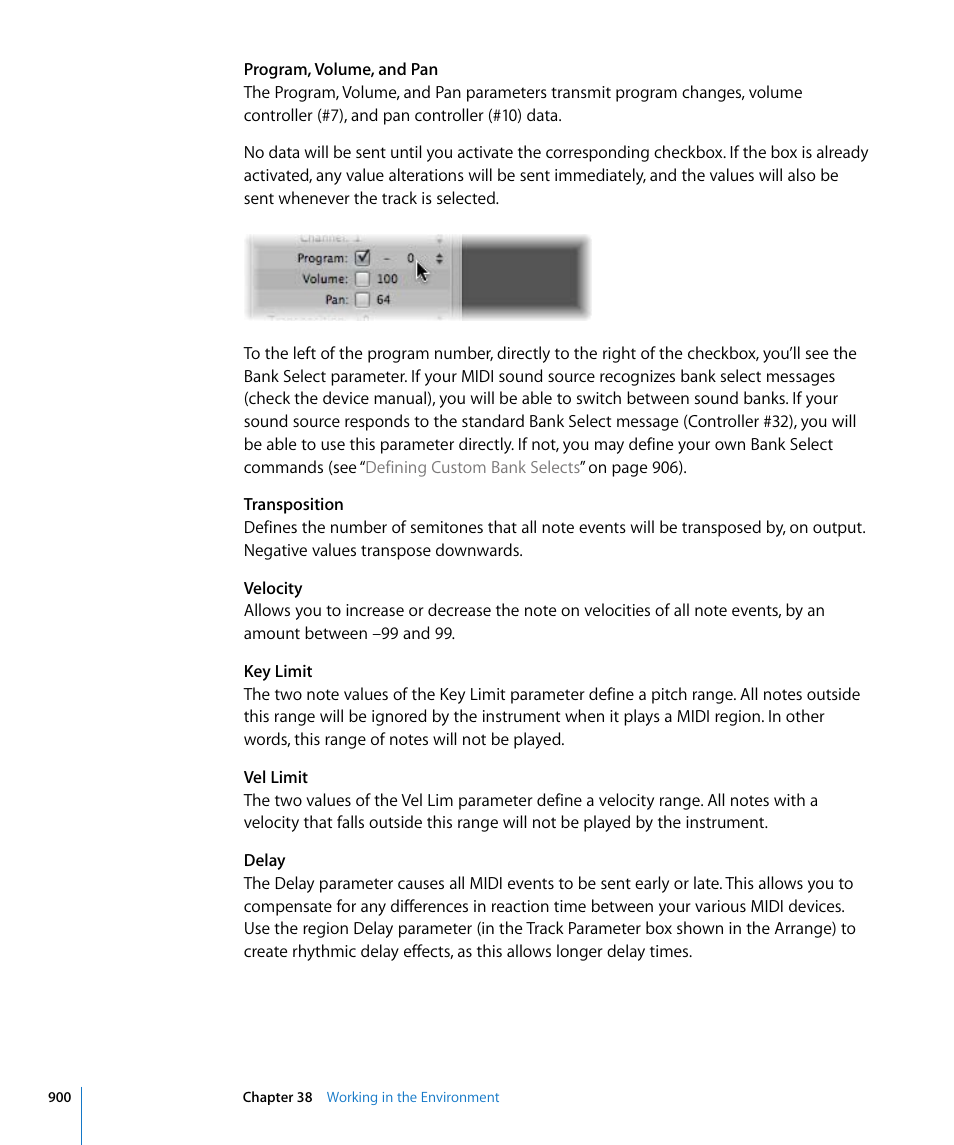 Apple Logic Express 8 User Manual | Page 900 / 1055