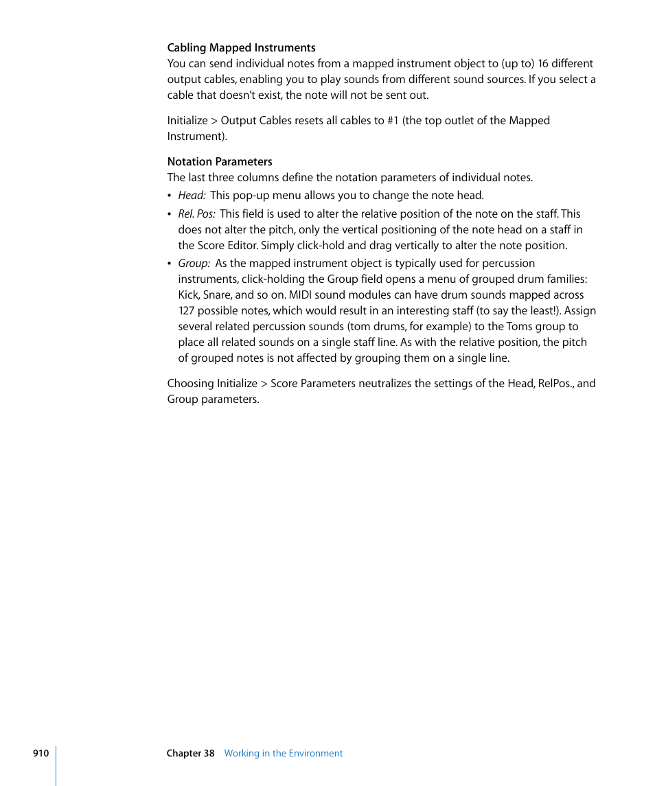 Apple Logic Express 8 User Manual | Page 910 / 1055