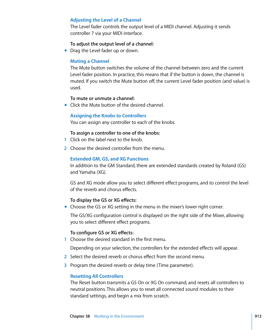 Apple Logic Express 8 User Manual | Page 913 / 1055