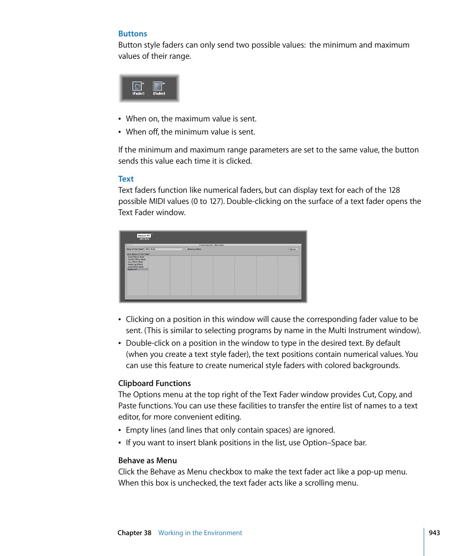 Apple Logic Express 8 User Manual | Page 943 / 1055