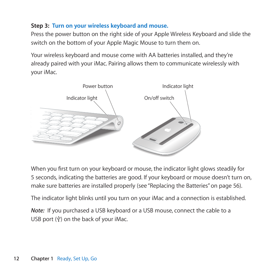 Apple iMac (21.5-inch and 27-inch, Mid 2011) User Manual | Page 12 / 88