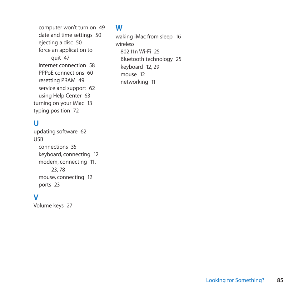 Apple iMac (21.5-inch and 27-inch, Mid 2011) User Manual | Page 85 / 88