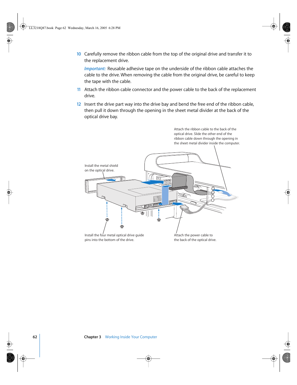Apple Power Mac G5 (Early 2005) User Manual | Page 62 / 120