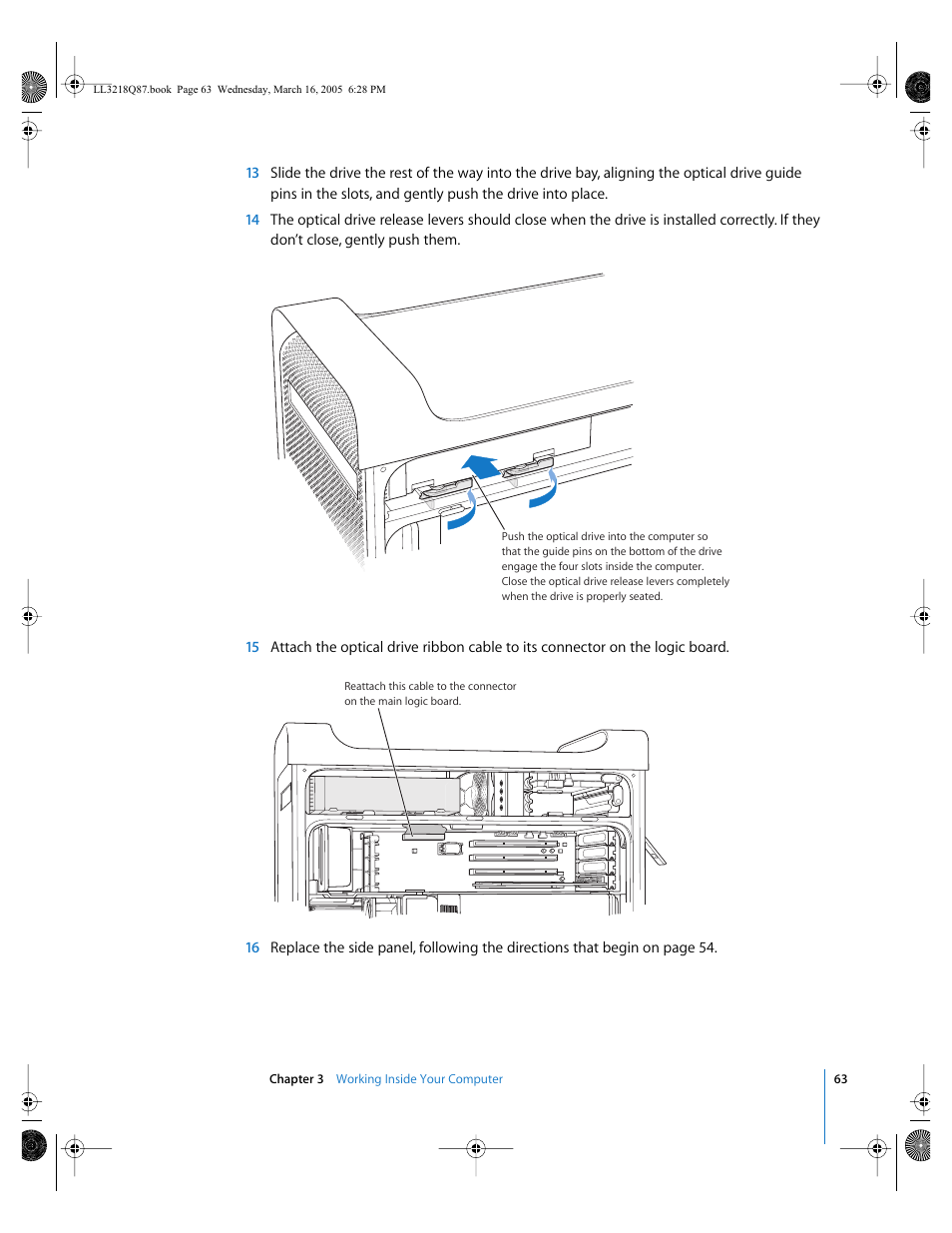 Apple Power Mac G5 (Early 2005) User Manual | Page 63 / 120