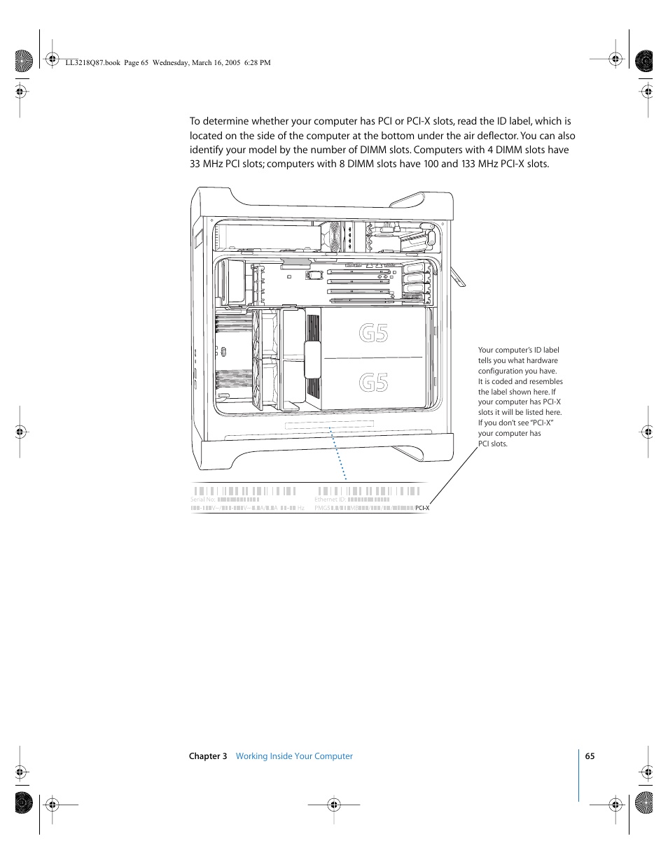 Apple Power Mac G5 (Early 2005) User Manual | Page 65 / 120