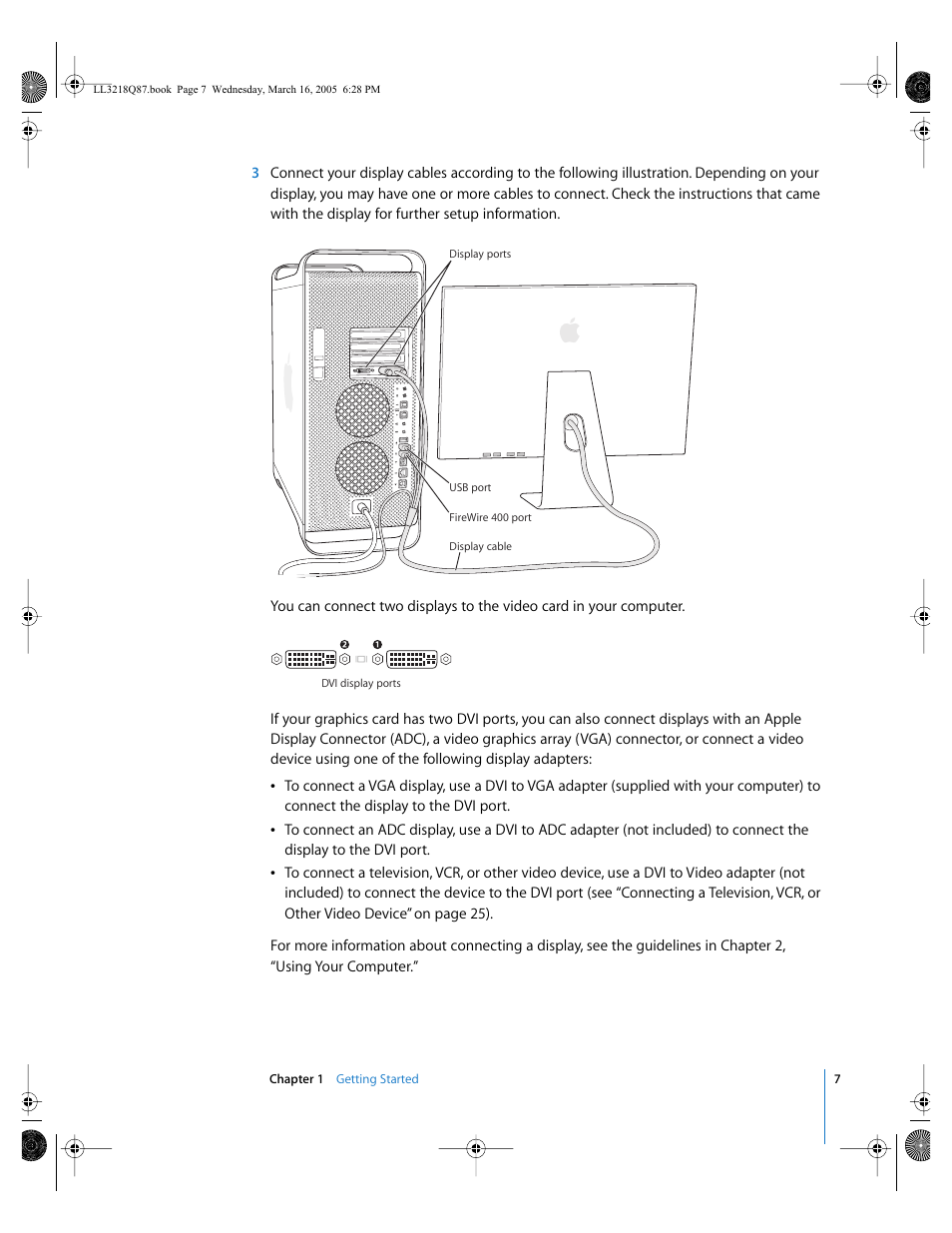 Apple Power Mac G5 (Early 2005) User Manual | Page 7 / 120