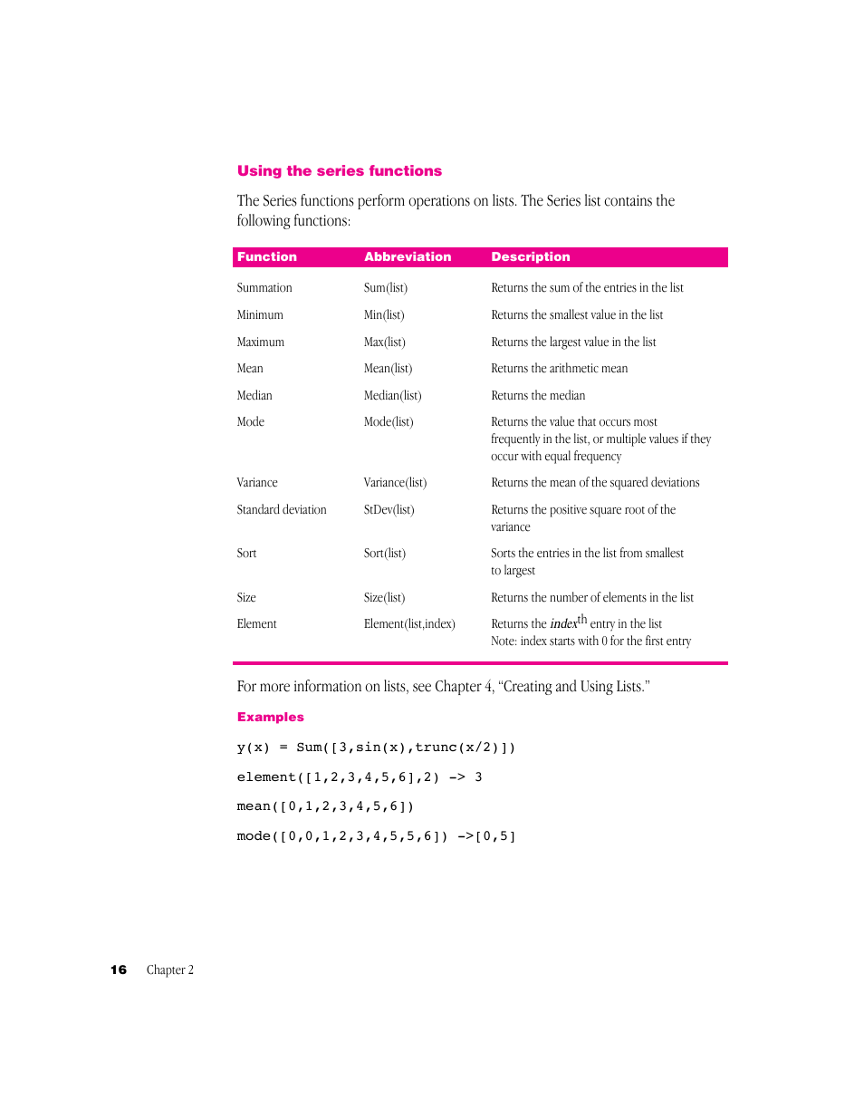 Apple Newton Works Graphing Calculator User Manual | Page 16 / 44