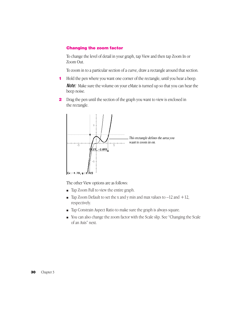 Apple Newton Works Graphing Calculator User Manual | Page 30 / 44