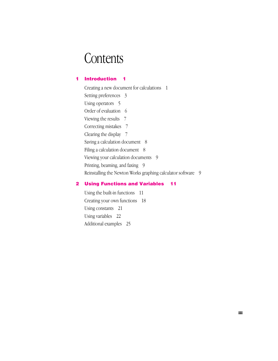 Apple Newton Works Graphing Calculator User Manual | Page 43 / 44