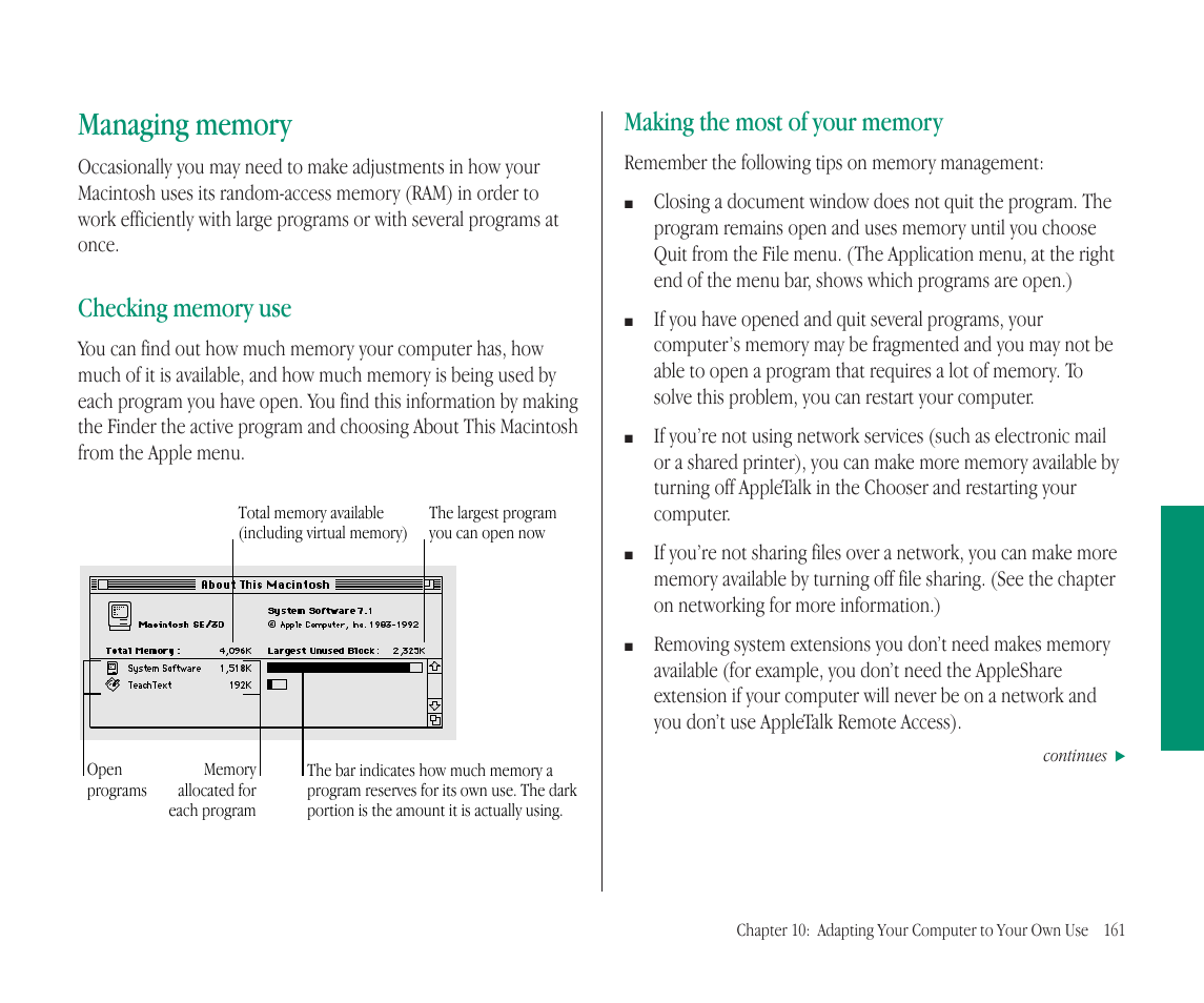 Apple Macintosh PowerBook 145B User Manual | Page 175 / 304