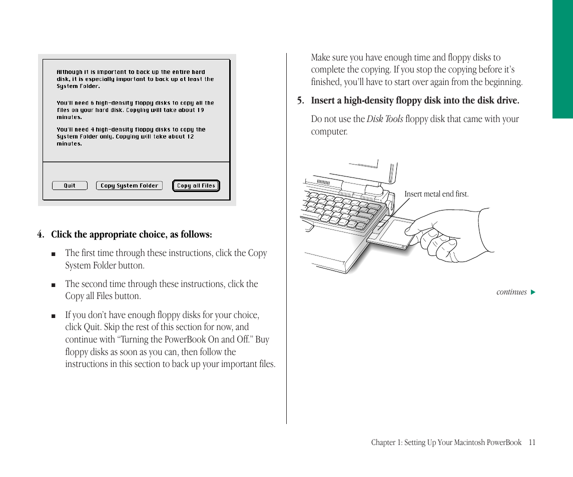 Apple Macintosh PowerBook 145B User Manual | Page 27 / 304