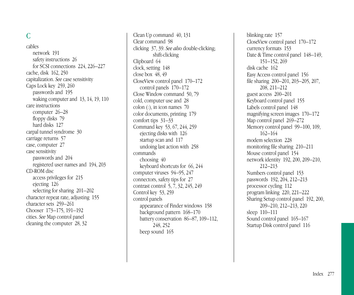 Apple Macintosh PowerBook 145B User Manual | Page 286 / 304