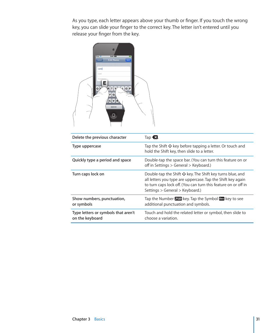 Apple iPod touch iOS 4.3 User Manual | Page 31 / 230