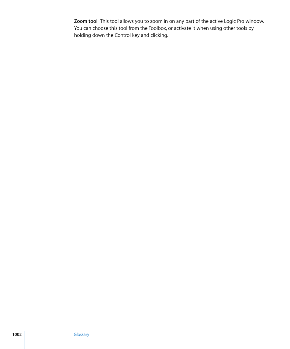 Apple Logic Pro 8 User Manual | Page 1002 / 1030