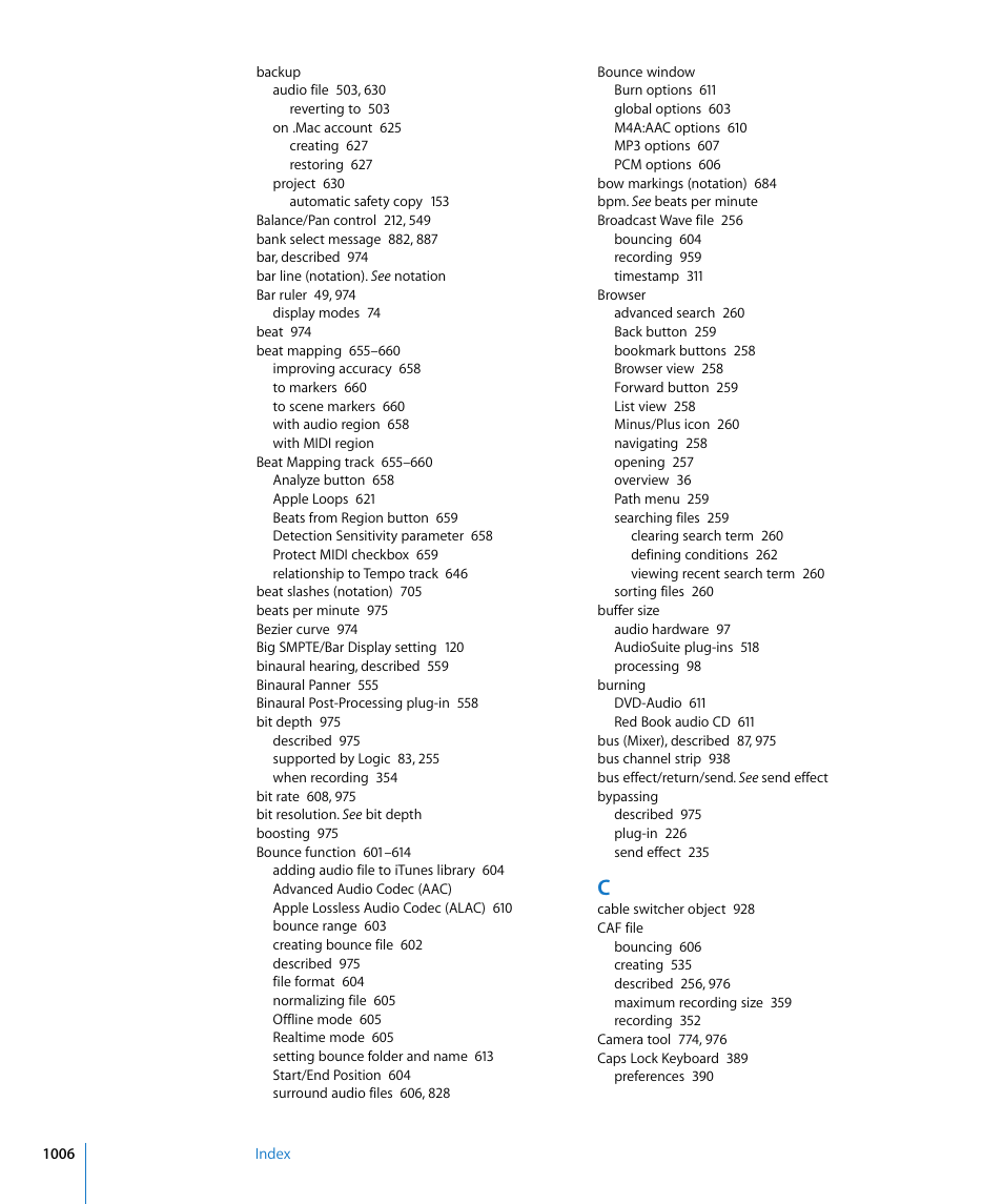 Apple Logic Pro 8 User Manual | Page 1006 / 1030