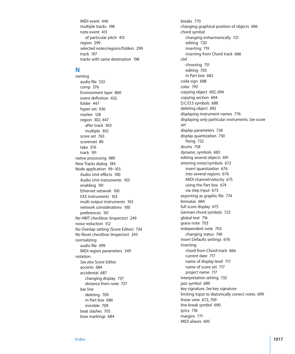 Apple Logic Pro 8 User Manual | Page 1017 / 1030
