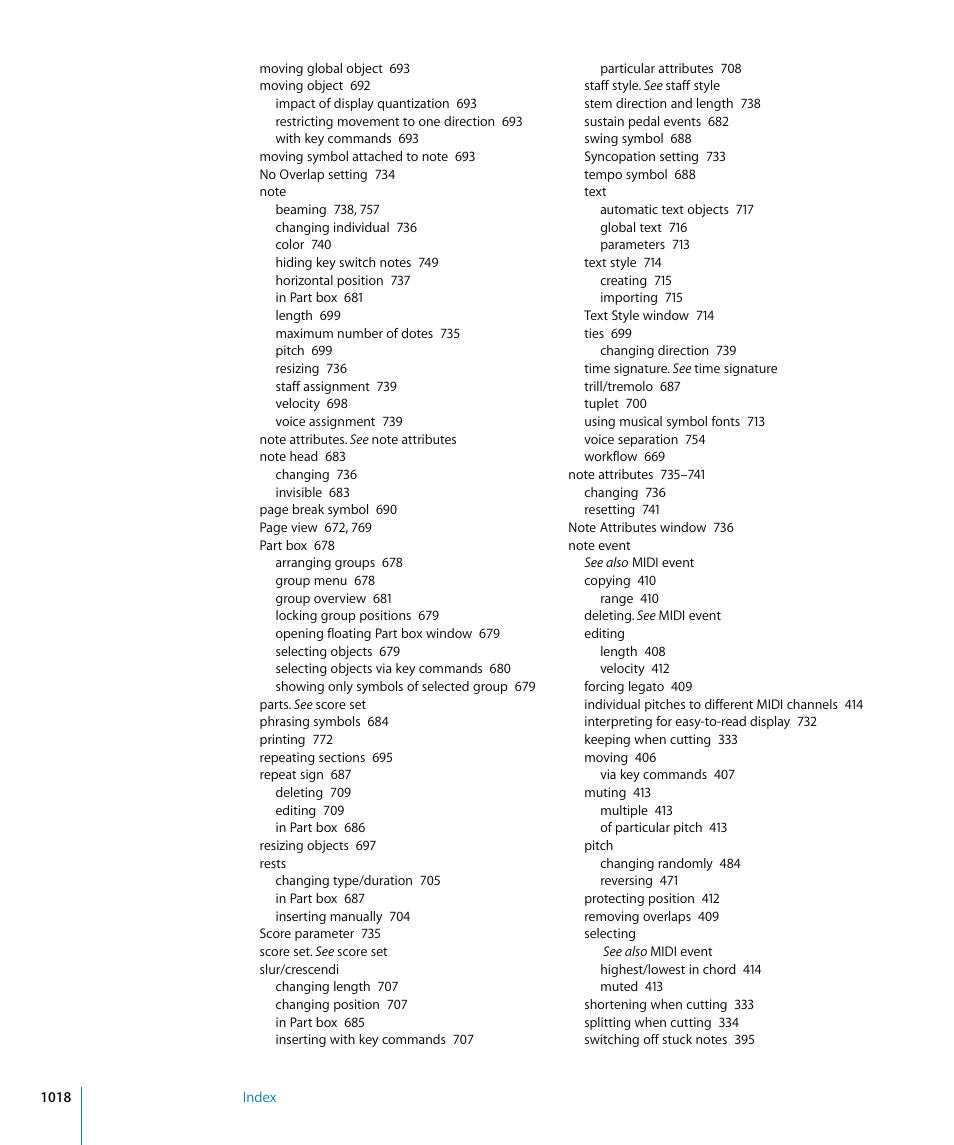 Apple Logic Pro 8 User Manual | Page 1018 / 1030